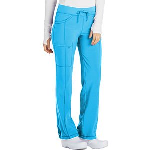 Infinity - Low Rise Straight Leg Elastic Waistband Drawstring Pant