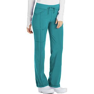Infinity - Low Rise Straight Leg Elastic Waistband Drawstring Pant