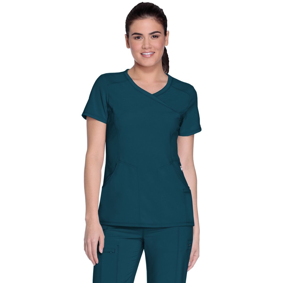 Infinity - Women's 4 Pocket Mock Wrap Top