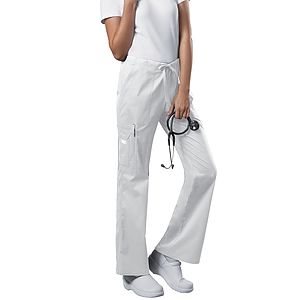 Cherokee - Workwear Core Stretch - Mid Rise Drawstring Cargo Pant