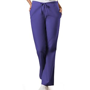 Cherokee - Workwear Originals - Natural Rise Flare Leg Drawstring Pant