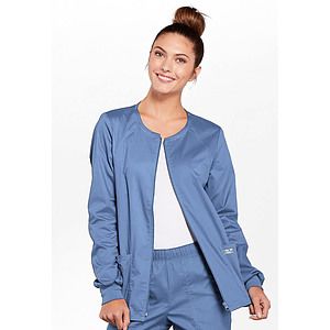 Cherokee - Workwear Core Stretch - Zip Front