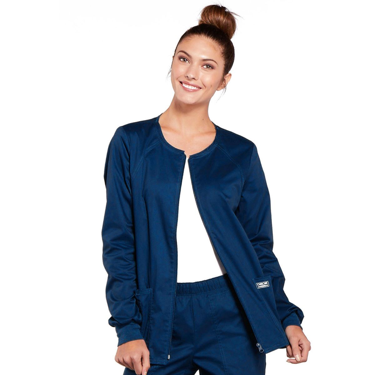 Cherokee - Workwear Core Stretch - Zip Front