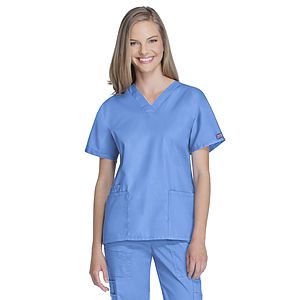 Cherokee - Workwear Originals - Women's V-Neck Top