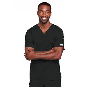 Cherokee - Workwear Core Stretch - Unisex Four-Pocket V-Neck Top