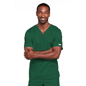 Cherokee - Workwear Core Stretch - Unisex Four-Pocket V-Neck Top