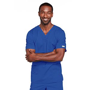 Cherokee - Workwear Core Stretch - Unisex Four-Pocket V-Neck Top