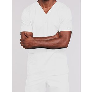 Cherokee - Workwear Core Stretch - Unisex Four-Pocket V-Neck Top