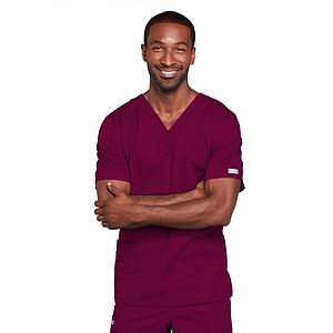 Cherokee - Workwear Core Stretch - Unisex Four-Pocket V-Neck Top