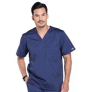 Cherokee - Workwear Core Stretch - Men's Tuckable V-Neck Top