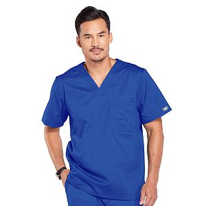 Cherokee - Workwear Core Stretch - Men's Tuckable V-Neck Top