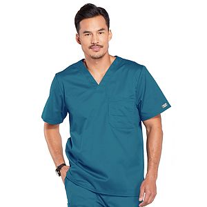Cherokee - Workwear Core Stretch - Men's Tuckable V-Neck Top