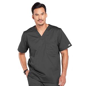 Cherokee - Workwear Core Stretch - Men's Tuckable V-Neck Top