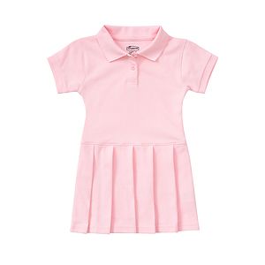 Classroom Uniforms - Girls' Pique Polo Dress for Preschool