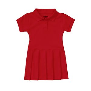 Classroom Uniforms - Girls' Pique Polo Dress for Preschool