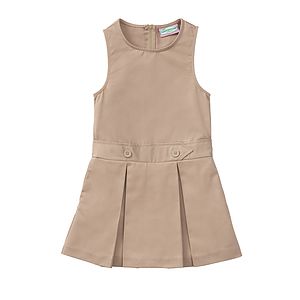Classroom Uniforms - Girls' Kick Pleat Jumper