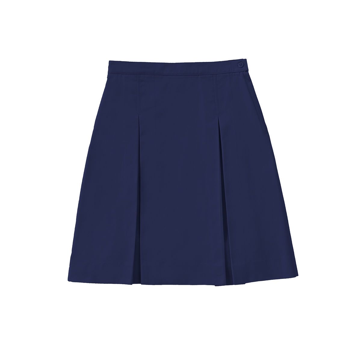 Classroom Uniforms - Girls' Longer Length Kick Pleat Skirt