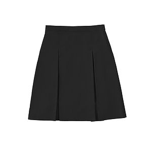 Classroom Uniforms - Girls' Plus Adjustable Longer Length Kick Pleat Skirt