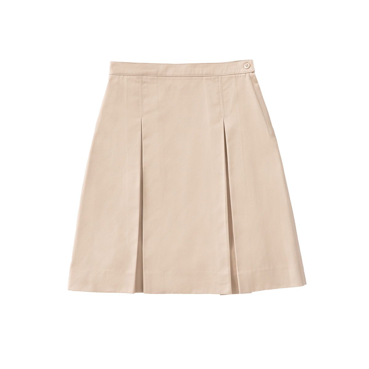 Classroom Uniforms - Girls' Plus Adjustable Longer Length Kick Pleat Skirt