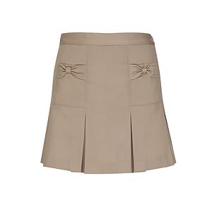 Classroom Uniforms - Girls' Stretch Bow Pocket Scooter