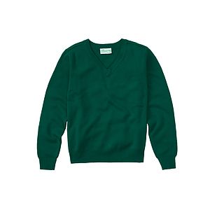 Classroom Uniforms - Youth Unisex Long Sleeve V-neck Sweater