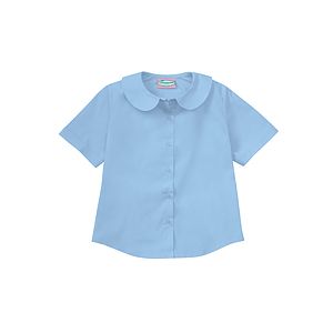 Classroom Uniforms - Girls' Short Sleeve Peter Pan Blouse
