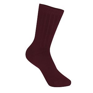 Classroom Uniforms - Unisex Rib Crew Socks - 3 Pack