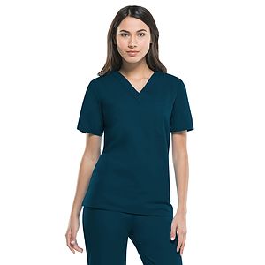 Dickies Medical - EDS Signature - Unisex 1-Pocket Tuckable V-Neck Top