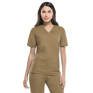 Dickies Medical - EDS Signature - Unisex 1-Pocket Tuckable V-Neck Top