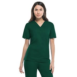 Dickies Medical - EDS Signature - Unisex 1-Pocket Tuckable V-Neck Top