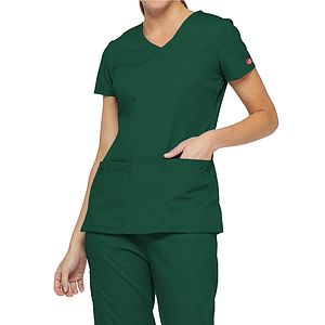 Dickies Medical - EDS Signature - Women's 4-Pocket V-Neck Top