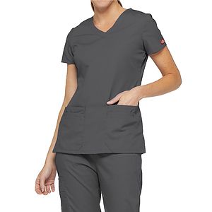 Dickies Medical - EDS Signature - Women's 4-Pocket V-Neck Top