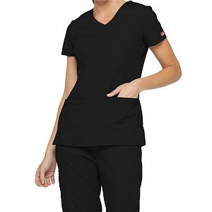 Dickies Medical - EDS Signature - Women's 4-Pocket V-Neck Top