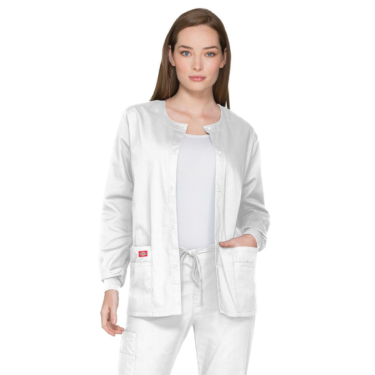 Dickies Medical - EDS Signature - Women's 5-Pocket Snap Front Warm-Up Jacket