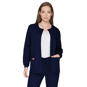 Dickies Medical - EDS Signature - Women's 5-Pocket Snap Front Warm-Up Jacket