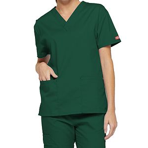Dickies Medical - EDS Signature - Women's 3-Pocket V-Neck Top
