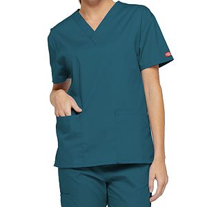 Dickies Medical - EDS Signature - Women's 3-Pocket V-Neck Top