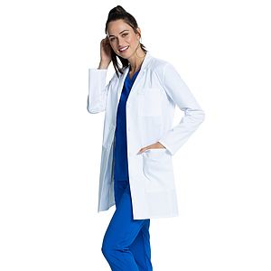 Cherokee - Project Lab - Women's Three-Pocket 33" Mid-Length Lab Coat