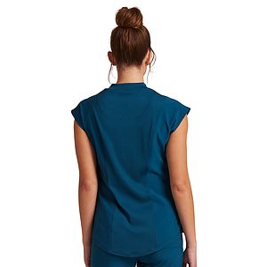 Infinity - Women's 4-Pocket Mock Neck Top