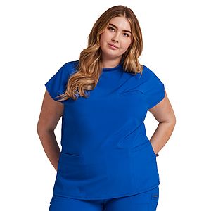 Infinity - Women's 4-Pocket Mock Neck Top