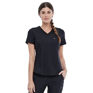 Cherokee - Form - Women's 1-Pocket Tuckable V-Neck Top