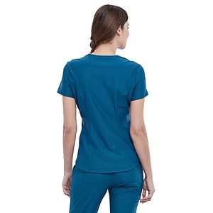 Cherokee - Form - Women's 1-Pocket Tuckable V-Neck Top