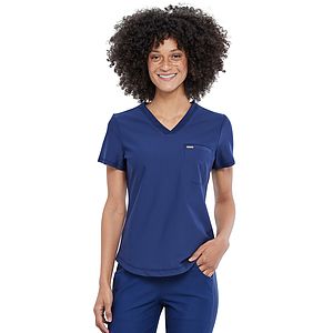 Cherokee - Form - Women's 1-Pocket Tuckable V-Neck Top