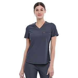 Cherokee - Form - Women's 1-Pocket Tuckable V-Neck Top