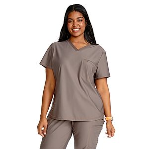 Cherokee - Form - Women's 1-Pocket Tuckable V-Neck Top