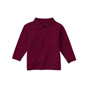 Classroom Uniforms - Children's Unisex Long Sleeve Pique Polo