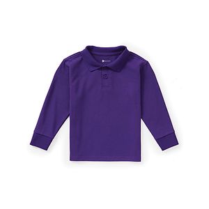 Classroom Uniforms - Children's Unisex Long Sleeve Pique Polo