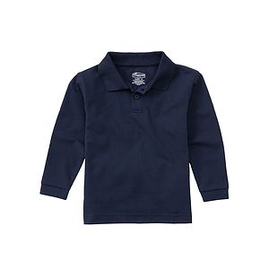 Classroom Uniforms - Children's Unisex Long Sleeve Pique Polo