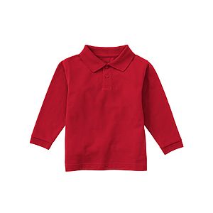 Classroom Uniforms - Children's Unisex Long Sleeve Pique Polo