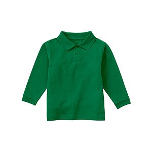Classroom Uniforms - Children's Unisex Long Sleeve Pique Polo